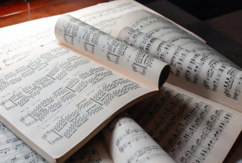 MUSIC SHEET PAGES PROFESSIONALLY PRINTED